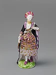 Woman, Allegory of the Year by Imperial Porcelain Manufactory 