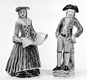 Woman and Man by Unknown Artist