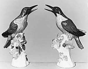 Woodpecker (one of a pair) by Meissen Manufactory|Johann Gottlieb Ehder