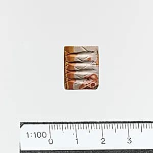 Agate cushion-shaped seal by Unknown Artist