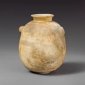 Alabaster alabastron (perfume vase) by Unknown Artist