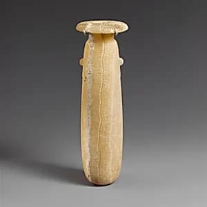 Alabaster alabastron (perfume vase) by Unknown Artist