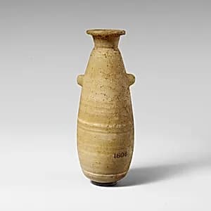 Alabaster alabastron (perfume vase) by Unknown Artist