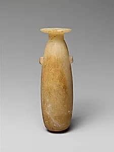 Alabaster alabastron (perfume vase) by Unknown Artist
