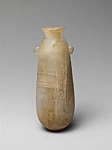 Alabaster alabastron (perfume vase) by Unknown Artist