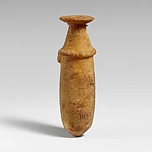 Alabaster alabastron (perfume vase) by Unknown Artist