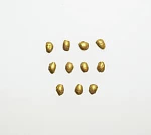 Bead ornaments, oval, 11 by Unknown Artist
