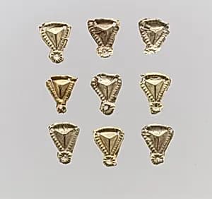 Bead ornaments, triangular, 57 by Unknown Artist