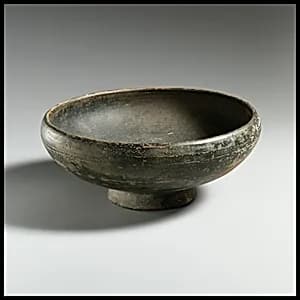 Bowl with foot by Unknown Artist