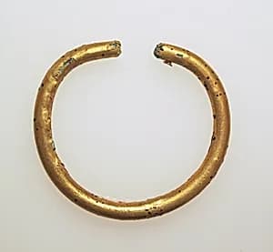 Bracelet, gilded bronze by Unknown Artist