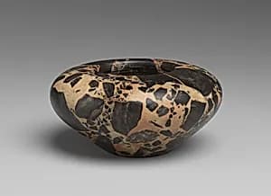 Breccia bird's-nest bowl by Unknown Artist