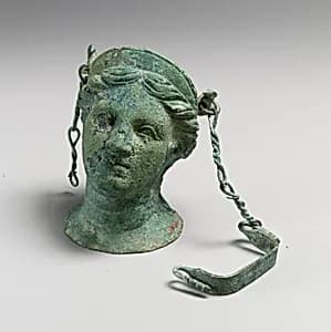 Bronze balsamarium (cosmetics container) by Unknown Artist