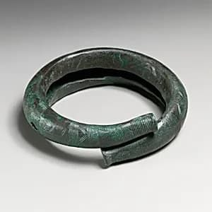 Bronze bracelet by Unknown Artist
