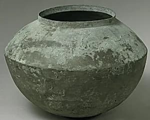 Bronze cauldron by Unknown Artist