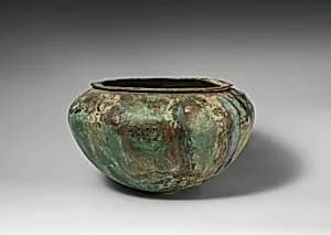 Bronze cauldron by Unknown Artist
