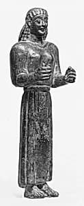 Bronze charioteer by Unknown Artist