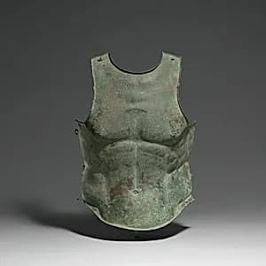 Bronze cuirass (body armor) by Unknown Artist