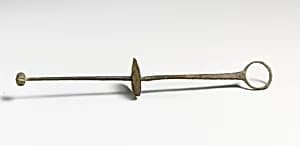 Bronze dipping or stirring rod by Unknown Artist