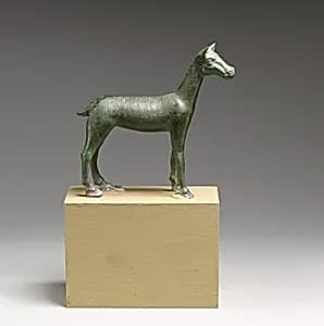 Bronze doe by Unknown Artist
