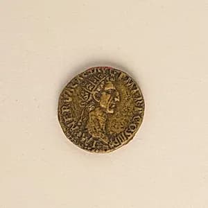 Bronze dupondius of Nerva by Unknown Artist