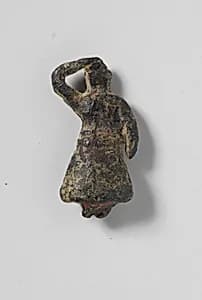 Bronze female figure by Unknown Artist
