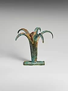 Bronze floral element by Unknown Artist