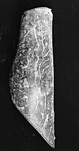 Bronze greave (shin guard) by Unknown Artist