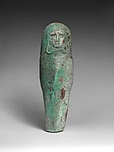 Bronze greave (shin guard) by Unknown Artist