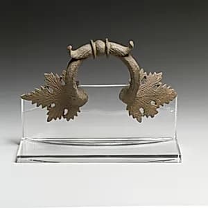 Bronze handle of a vessel by Unknown Artist