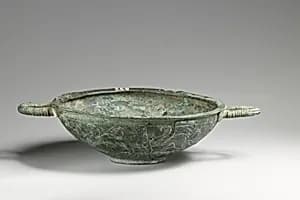 Bronze kylix (cup) by Unknown Artist
