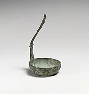 Bronze ladle by Unknown Artist