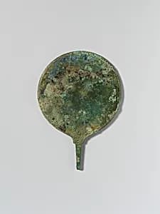 Bronze mirror by Unknown Artist