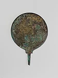 Bronze mirror by Unknown Artist