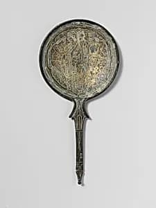 Bronze mirror by Unknown Artist