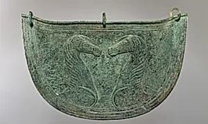 Bronze mitra (belly guard) by Unknown Artist