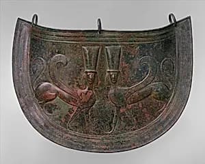 Bronze mitra (belly guard) by Unknown Artist