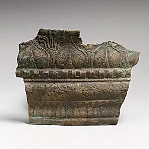 Bronze molding fragment by Unknown Artist