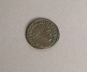Bronze nummus of Maximianus by Unknown Artist