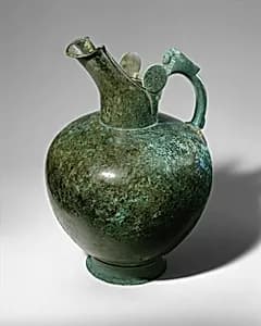 Bronze oinochoe by Unknown Artist