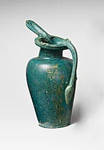 Bronze oinochoe (jug) by Unknown Artist