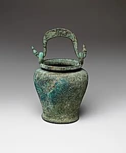 Bronze situla (bucket) by Unknown Artist