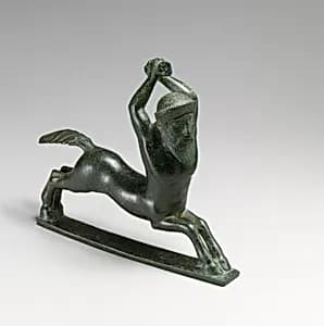 Bronze statuette of a centaur by Unknown Artist