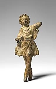 Bronze statuette of a Lar by Unknown Artist