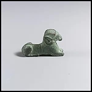Bronze statuette of a ram by Unknown Artist