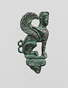 Bronze statuette of a sphinx by Unknown Artist