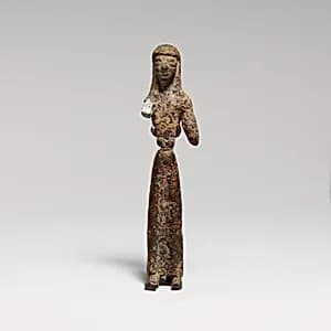 Bronze statuette of a woman by Unknown Artist