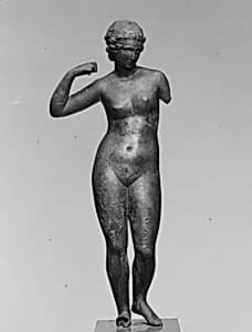 Bronze statuette of Aphrodite by Unknown Artist
