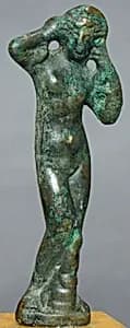Bronze statuette of Aphrodite by Unknown Artist