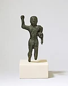 Bronze statuette of Herakles by Unknown Artist