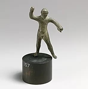 Bronze statuette of Herakles by Unknown Artist